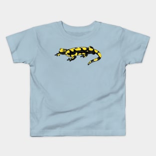 Artwork of a Fire Salamander I Kids T-Shirt